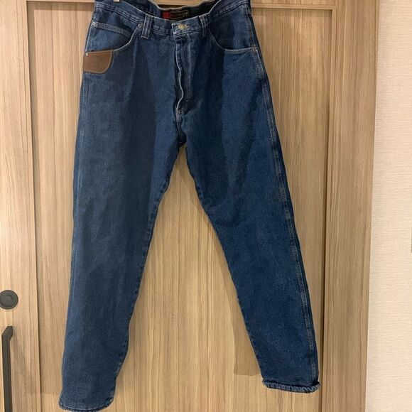 RIIGGS, WRANGLER,. Insulated denim,. Good condition, no signs of wear, size 36 - Picture 1 of 10
